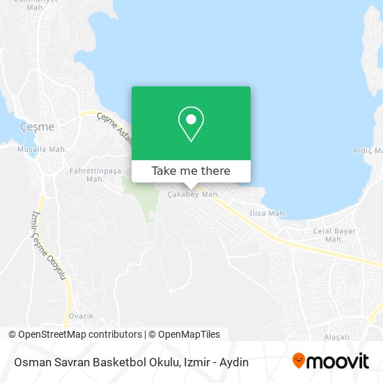 Osman Savran Basketbol Okulu map