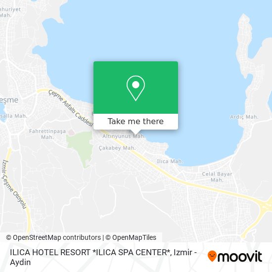 ILICA HOTEL RESORT *ILICA SPA CENTER* map