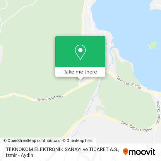 TEKNOKOM ELEKTRONİK SANAYİ ve TİCARET A.Ş. map