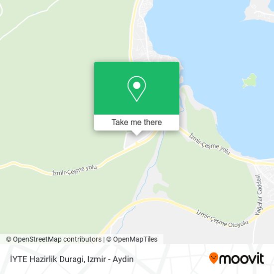 İYTE Hazirlik Duragi map