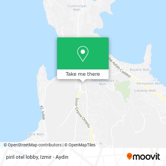 piril otel lobby map