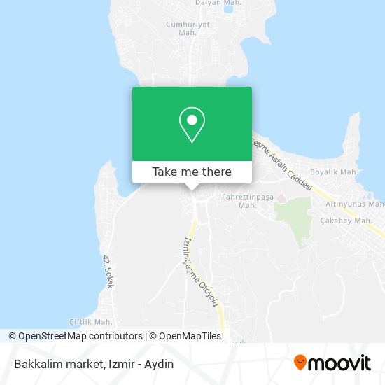 Bakkalim market map