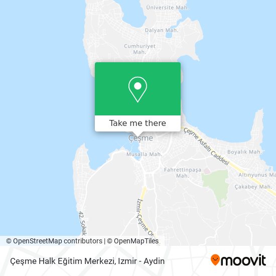 Çeşme Halk Eğitim Merkezi map