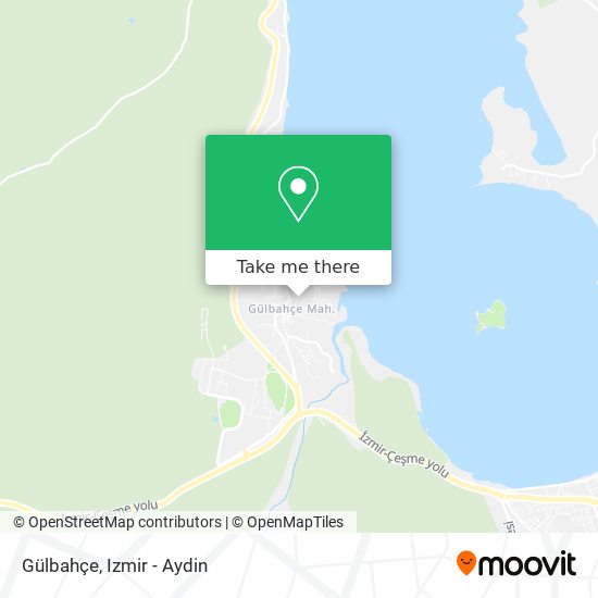 Gülbahçe map