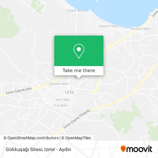 Gökkuşağı Sitesi map