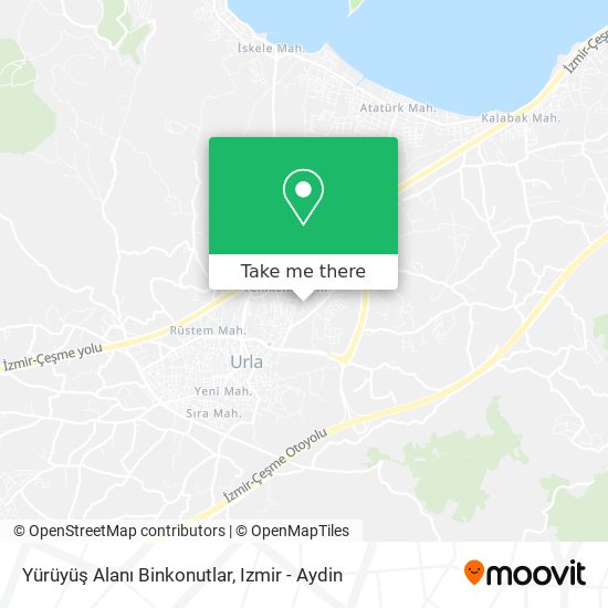 Yürüyüş Alanı Binkonutlar map