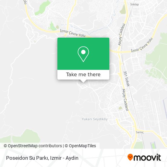 Poseidon Su Parkı map