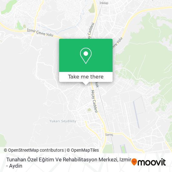 Tunahan Özel Eğitim Ve Rehabilitasyon Merkezi map