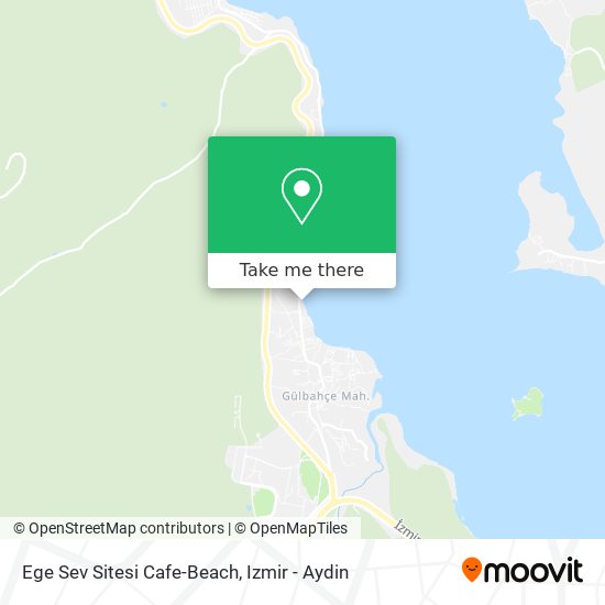 Ege Sev Sitesi Cafe-Beach map