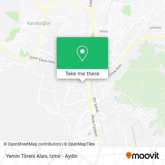 Yemin Töreni Alanı map