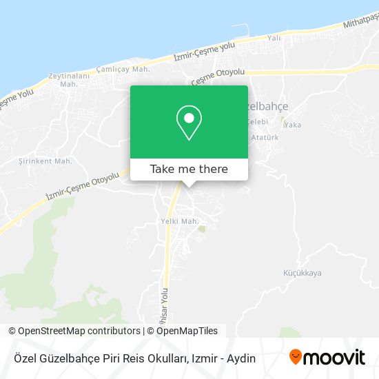 Özel Güzelbahçe Piri Reis Okulları map