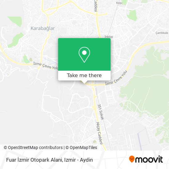 Fuar İzmir Otopark Alani map