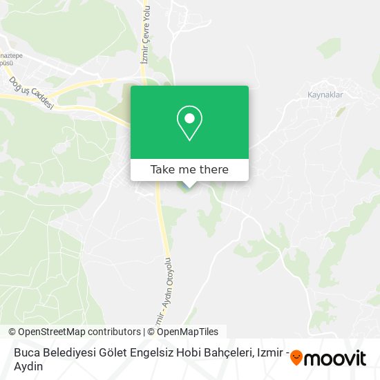 Buca Belediyesi Gölet Engelsiz Hobi Bahçeleri map