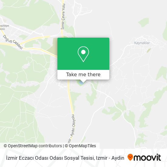 İzmir Eczacı Odası Odası Sosyal Tesisi map