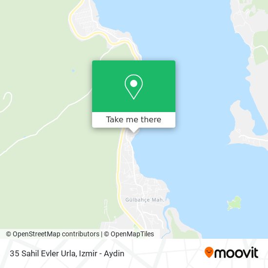 35 Sahil Evler Urla map