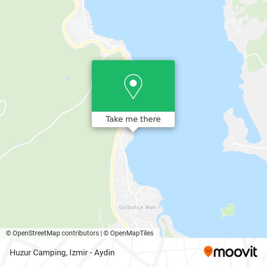 Huzur Camping map