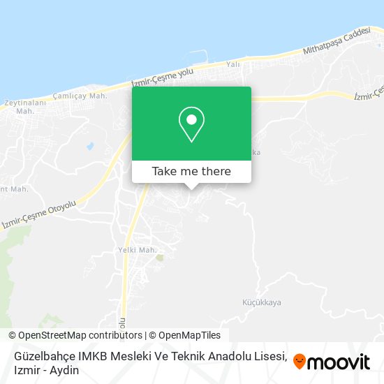 Güzelbahçe IMKB Mesleki Ve Teknik Anadolu Lisesi map