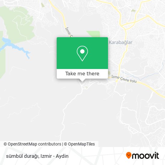 sümbül durağı map