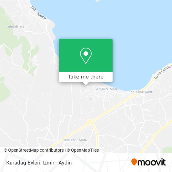 Karadağ Evleri map