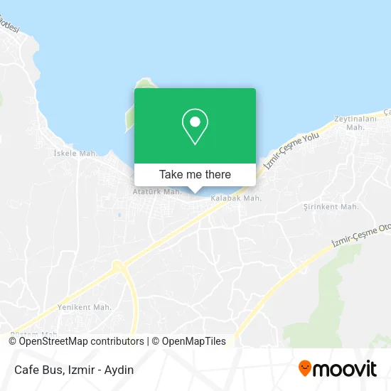 Cafe Bus map