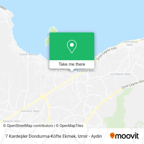 7 Kardeşler Dondurma-Köfte Ekmek map