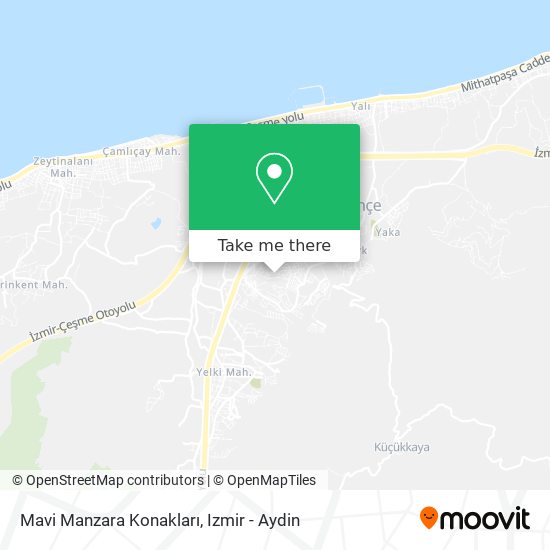 Mavi Manzara Konakları map