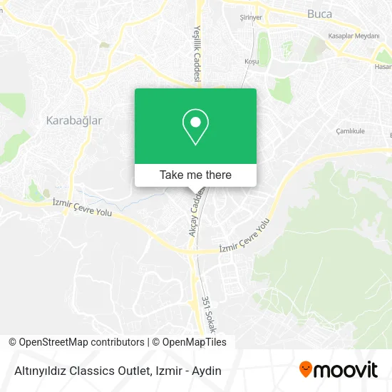 Altınyıldız Classics Outlet map