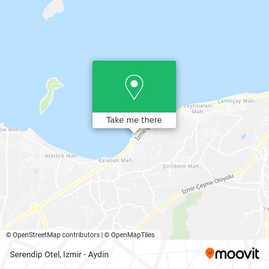 Serendip Otel map