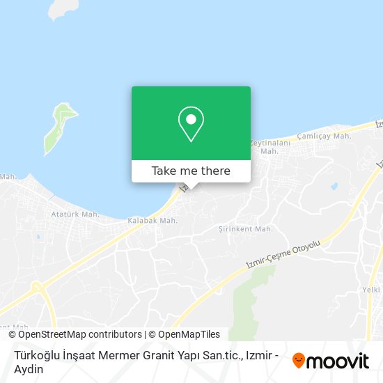 Türkoğlu İnşaat Mermer Granit Yapı San.tic. map