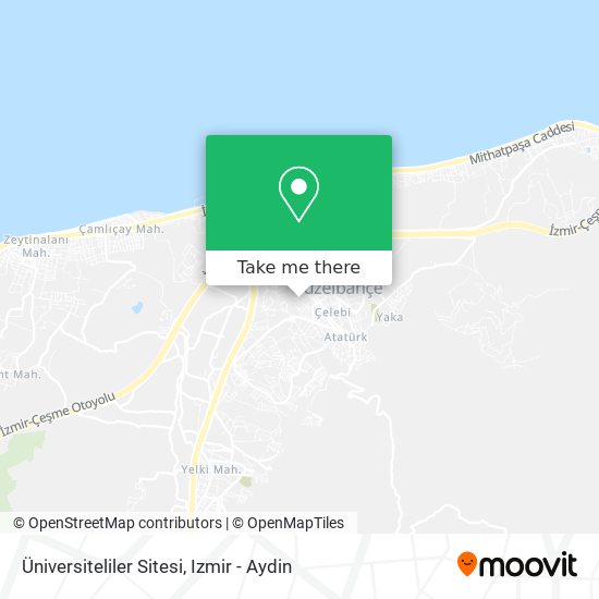 Üniversiteliler Sitesi map