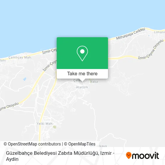 Güzelbahçe Belediyesi Zabıta Müdürlüğü map