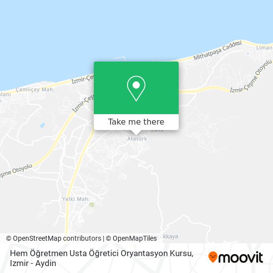 Hem Öğretmen Usta Öğretici Oryantasyon Kursu map