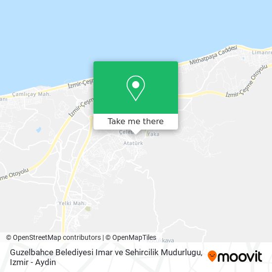 Guzelbahce Belediyesi Imar ve Sehircilik Mudurlugu map