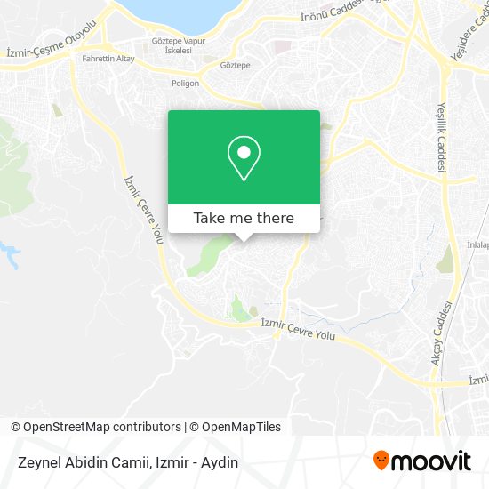 Zeynel Abidin Camii map
