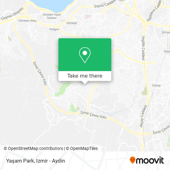 Yaşam Park map