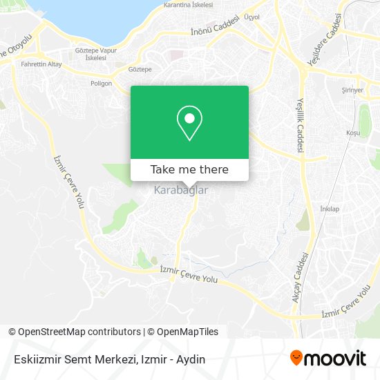 Eskiizmir Semt Merkezi map