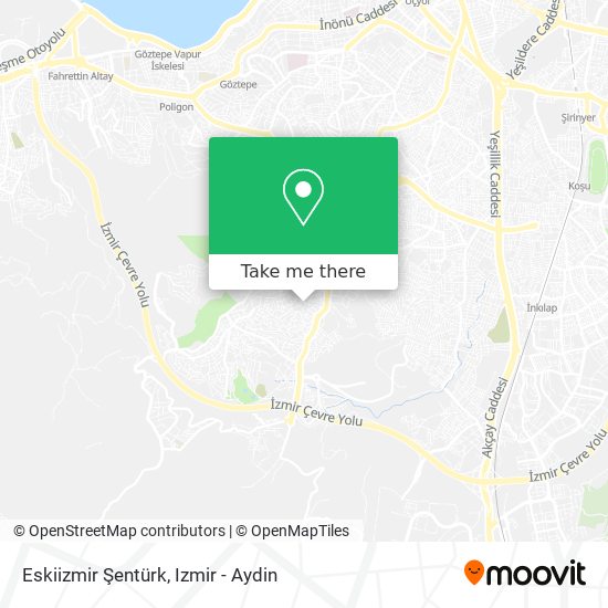 Eskiizmir Şentürk map