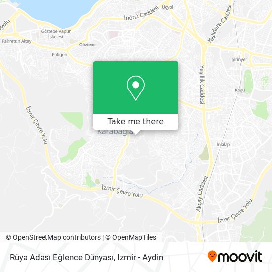 Rüya Adası Eğlence Dünyası map