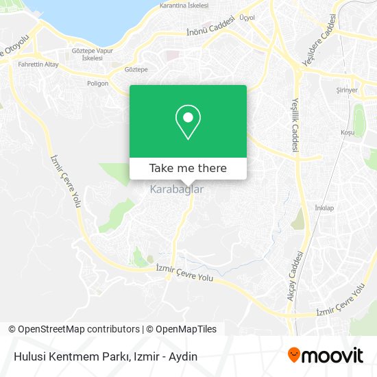 Hulusi Kentmem Parkı map