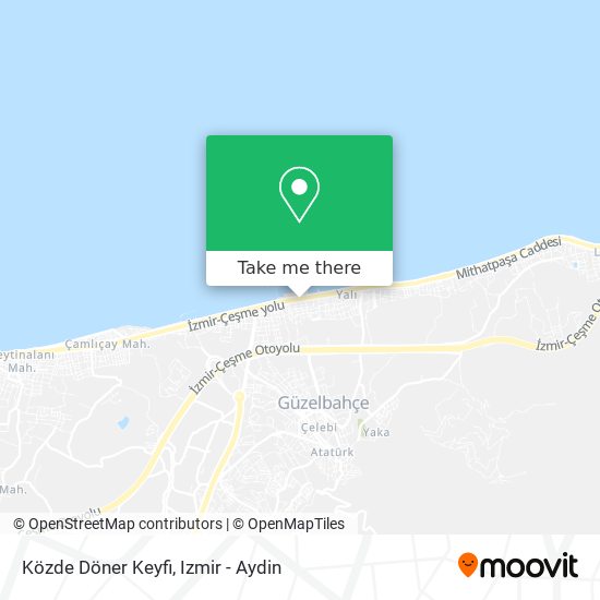 Közde Döner Keyfi map