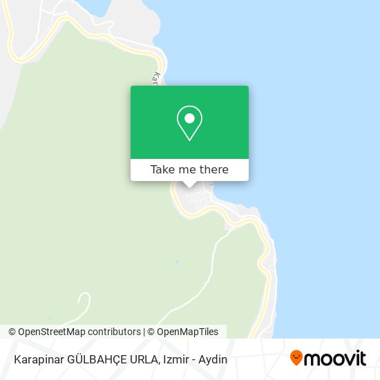 Karapinar GÜLBAHÇE URLA map