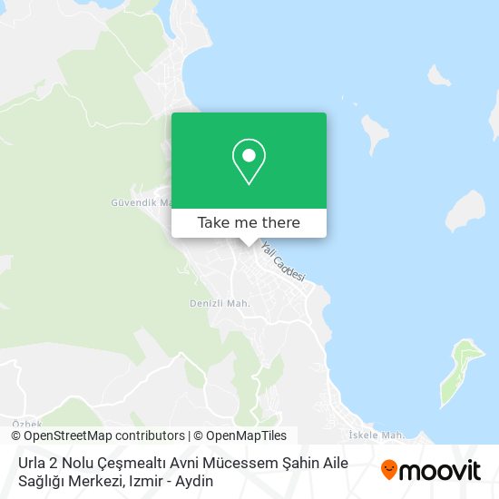 Urla 2 Nolu Çeşmealtı Avni Mücessem Şahin Aile Sağlığı Merkezi map