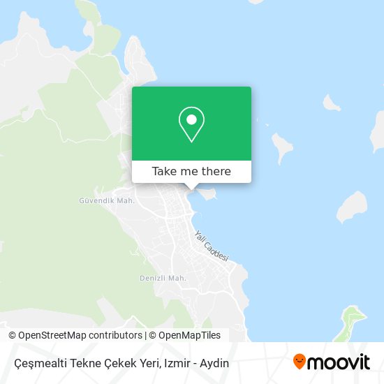 Çeşmealti Tekne Çekek Yeri map