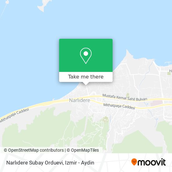 Narlıdere Subay Orduevi map