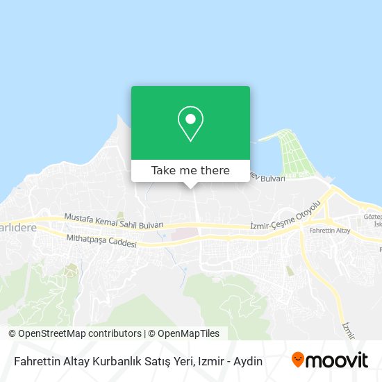 Fahrettin Altay Kurbanlık Satış Yeri map