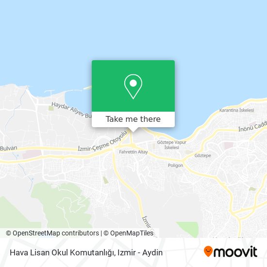Hava Lisan Okul Komutanlığı map