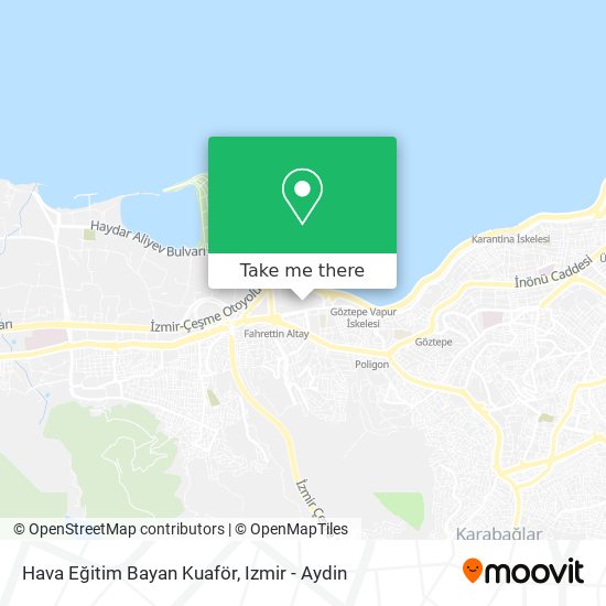 Hava Eğitim Bayan Kuaför map