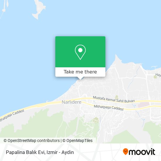Papalina Balık Evi map