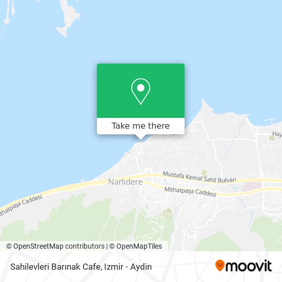 Sahilevleri Barınak Cafe map