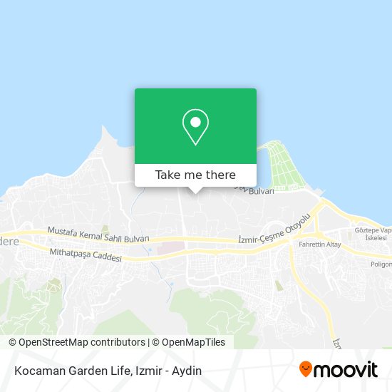 Kocaman Garden Life map